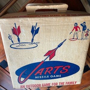 Jarts Lawn Dart Set, Vintage, Original, 1960’s